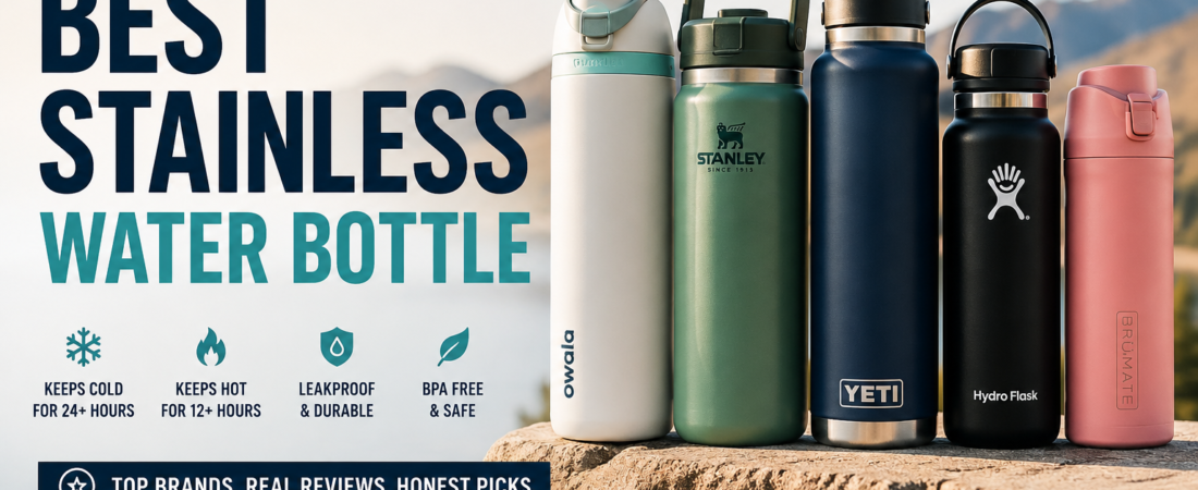 Best Leak-Proof Water Bottles That Won’t Soak Your Backpack 