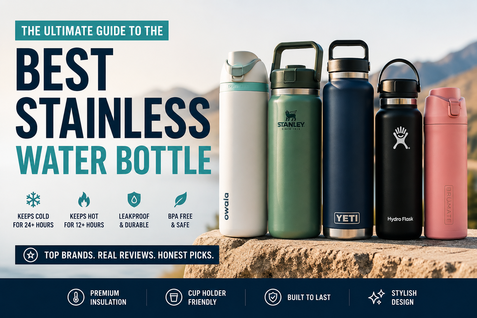Best Leak-Proof Water Bottles That Won’t Soak Your Backpack 