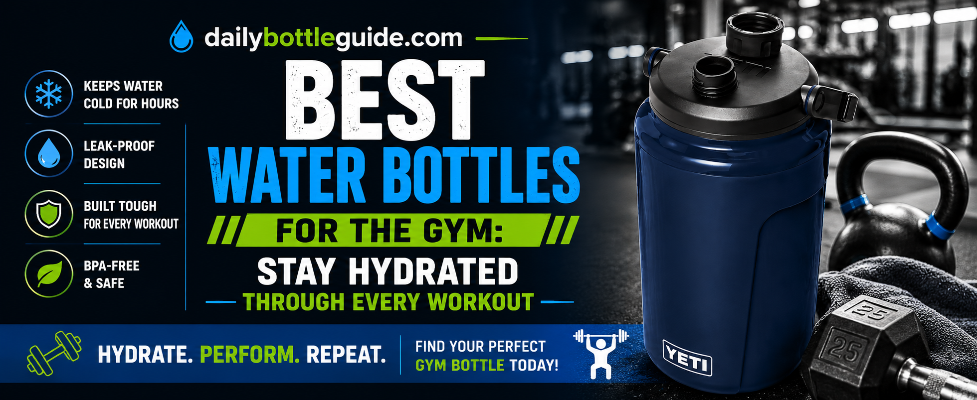Best Water Bottles for the Gym: Stay Hydrated Through Every Workout